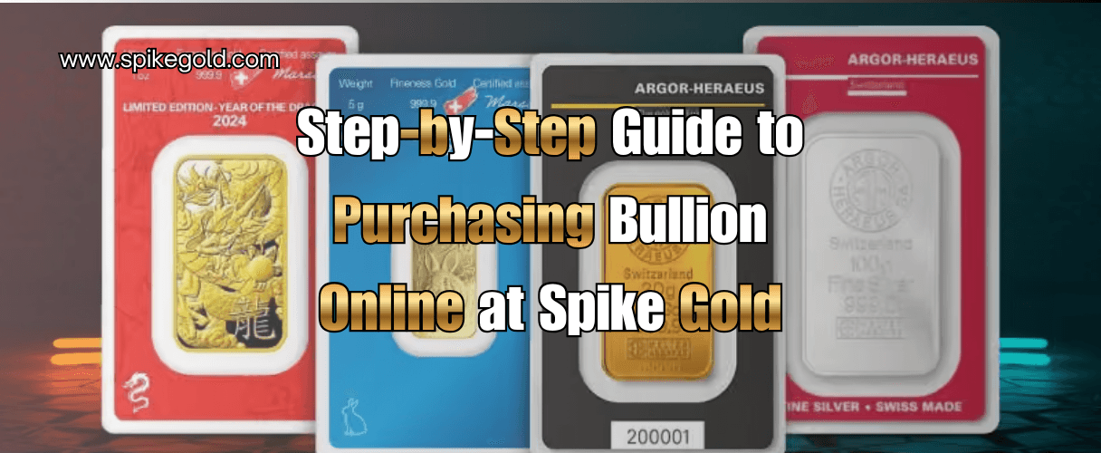 دليل خطوة بخطوة لشراء السبائك عبر الإنترنت من "سبايك جولد" (Spike Gold)